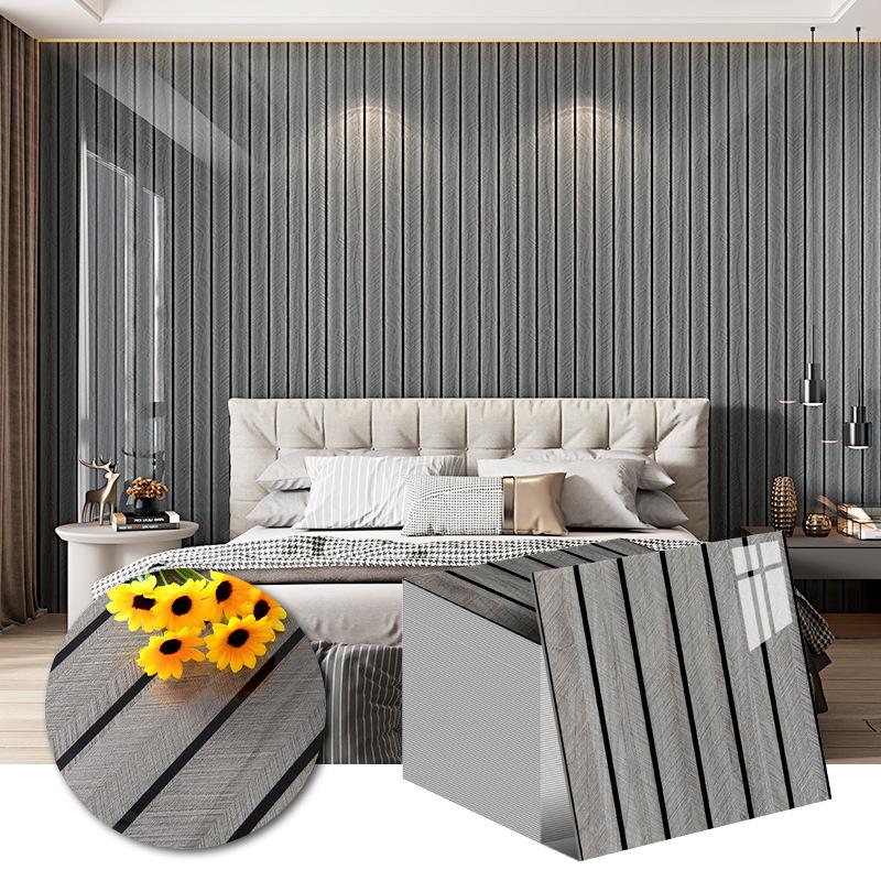 3D Self-Adhesive Waterproof Marble Wall Sticker: Imitation Tile & Moisture-Proof Panel Cover