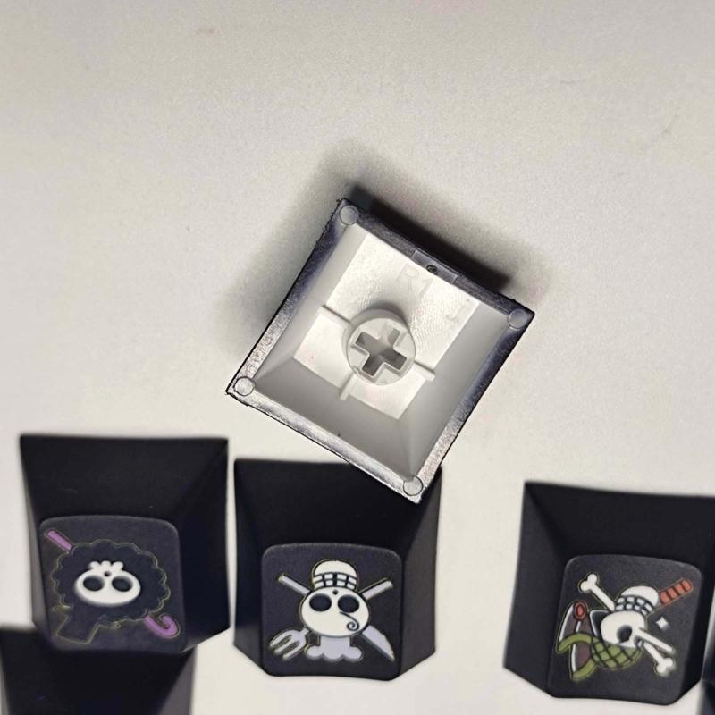 Cartoon PBT Keycap WASD Direction ESC Keys Keycaps Set for Mechanical Keyboard PBT Keycaps 9PCS/Set