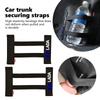 For Lada Car Back Rear Trunk Elastic Mesh Fixed Straps Luggage Storage Accessories Niva Vesta Granta Riva Samara Priora 4x4