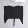 Navy Style Big Pointed Fake Collar Lapel Black White Small Shawl Neckwear Decorative Women's Detachable Detachable False Collar