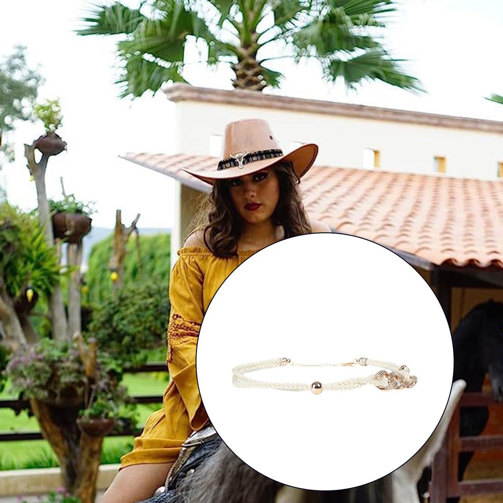 Cowboy Hat Band Hat Bands for Cowboy Hats Fedora Hat Band for Men Cowboy Hat Bands for Women Western Hat Bands
