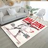 Ac Milan Personalized Text Area Rug Suitable for Decorate room Dormitory Game Room Bedrooms Antislip Carpet Anime Office Decor Wedding Party Gift