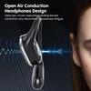 Bluetooth 5.4 Wireless Headphones Open Ear Earbuds with HD Mic, 60h Playtime Ultralight Comfort Open Ear Headphones with Earhook