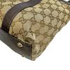 GUCCI 141470 GG pattern canvas Abbey Tote Bag Brown canvas Women Used