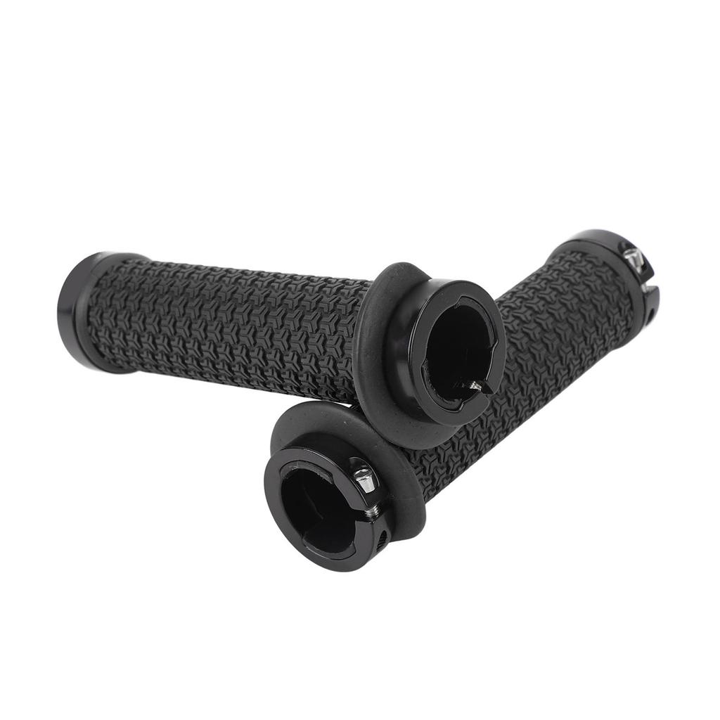 1 Pair Mountain Cycle Handlebar Grips Silicone Handlebar Grips for Scooter Folding Cycle Soft Anti Slip Comfortable
