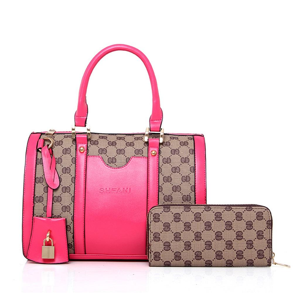 

Two-piece combo bag, shoulder crossbody bag, wallet, women s bag