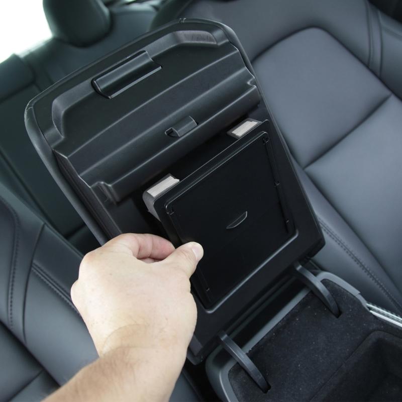 SUV Car Protective Armrest Compartment Center Console Handrail Storage Box Organizers Tray for Secure Storage Waterproof