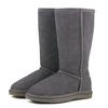 Osland Classic Snow Long Cowhide 25cm Women's Boots, Boots, Leather, Gray,