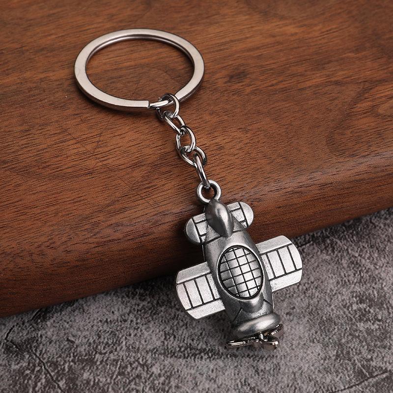 Cute Airplane for Aircraft Air Combat Enthusiasts Aviation Lover Gift Bag Charm
