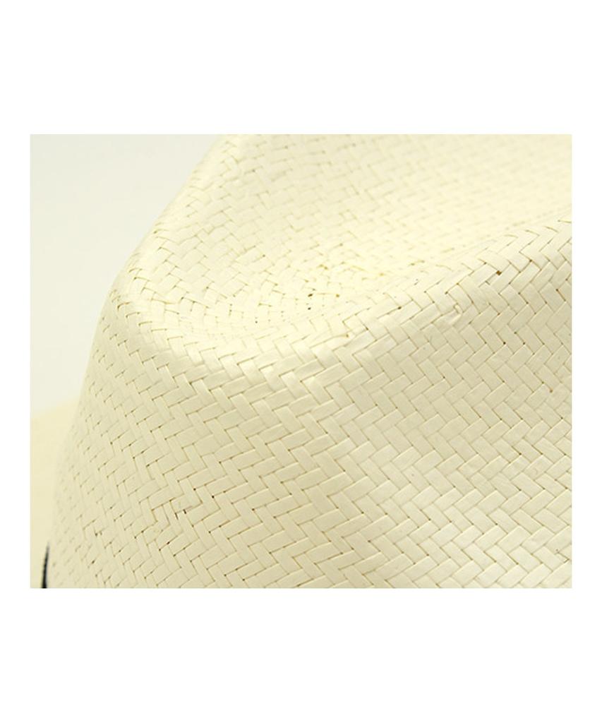 Yunibeosyeolkemiseuteuli Ivory Long Summer Fedora Panama Hat