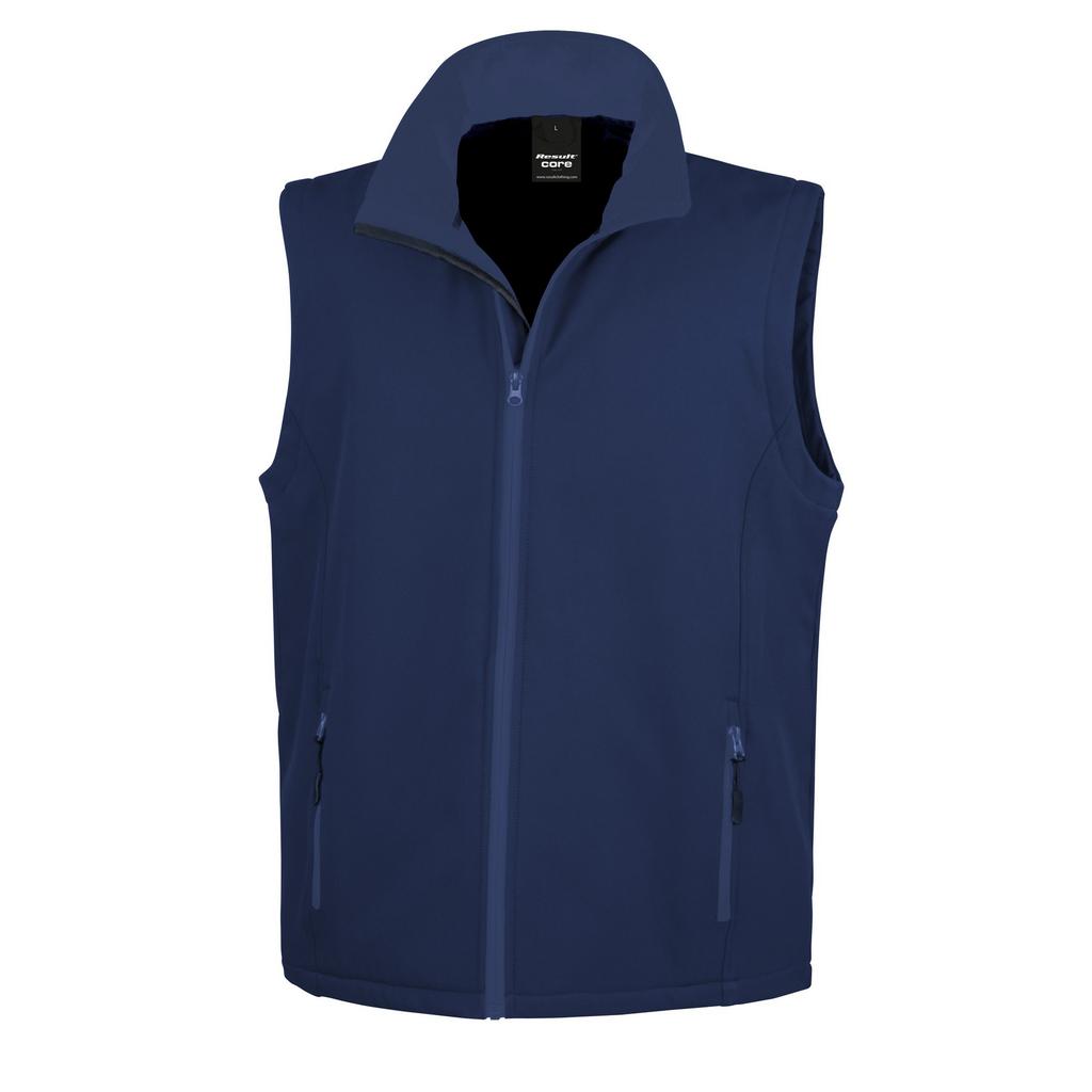 Result Core Mens Softshell Printable Gilet
