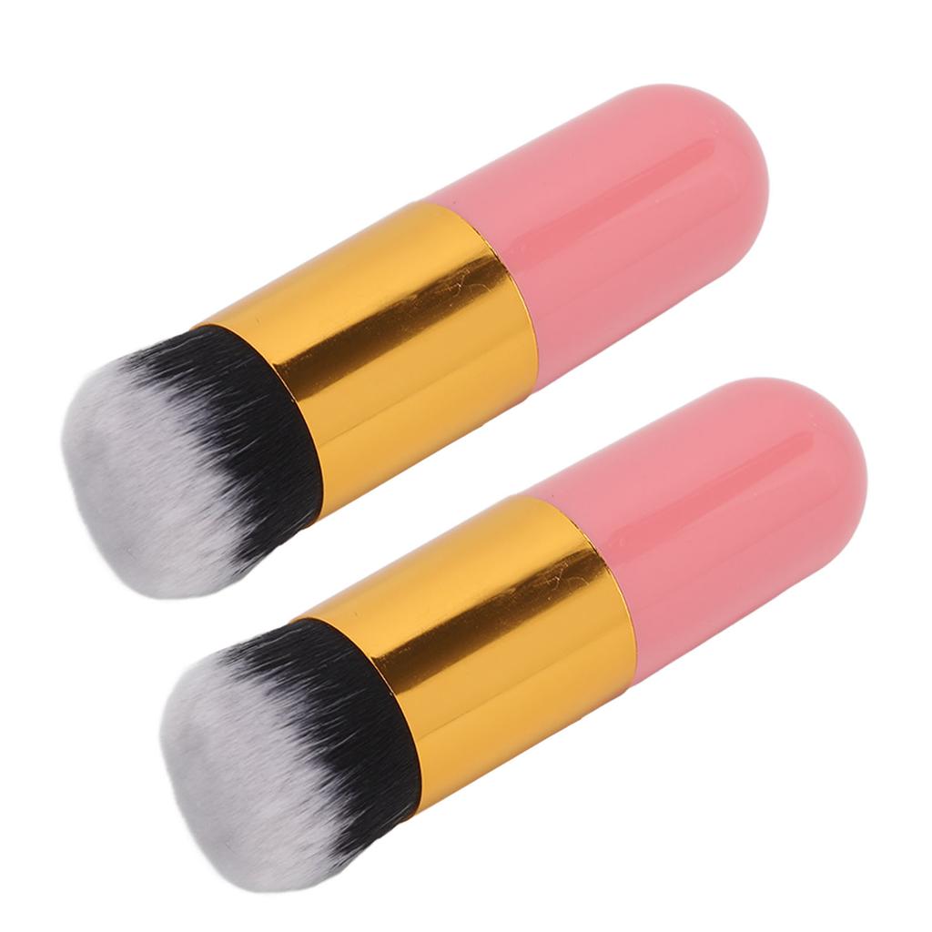 Pędzel do podkładu Lekki Przenośny Gęsty Syntetyczny Miękki Włos Pędzel do Kosmetyków do Blendowania Płynnego Kremowego Pudru