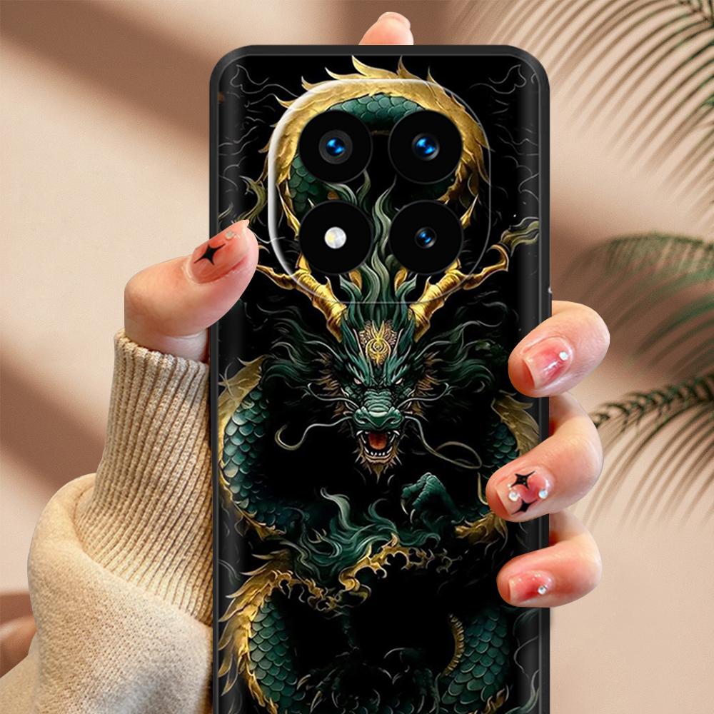 Cute Cat Panda Case For Xiaomi Redmi Note 14 Pro Case Phone Back Cover Soft Liquid Silicone Casing For Redmi Note14 14Pro 4G 5G