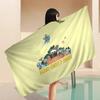 Fashion Z-Zoas Cat Microfiber Printed Beach Towel Mountain Climbing Yoga Beach Swimming Running Absorbent Soft Towel