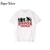 RogueWave Stranger Things T-Shirt, Classic Silhouette Bikes and Demogorgon Design Perfect for Fans of the Show Comfortable