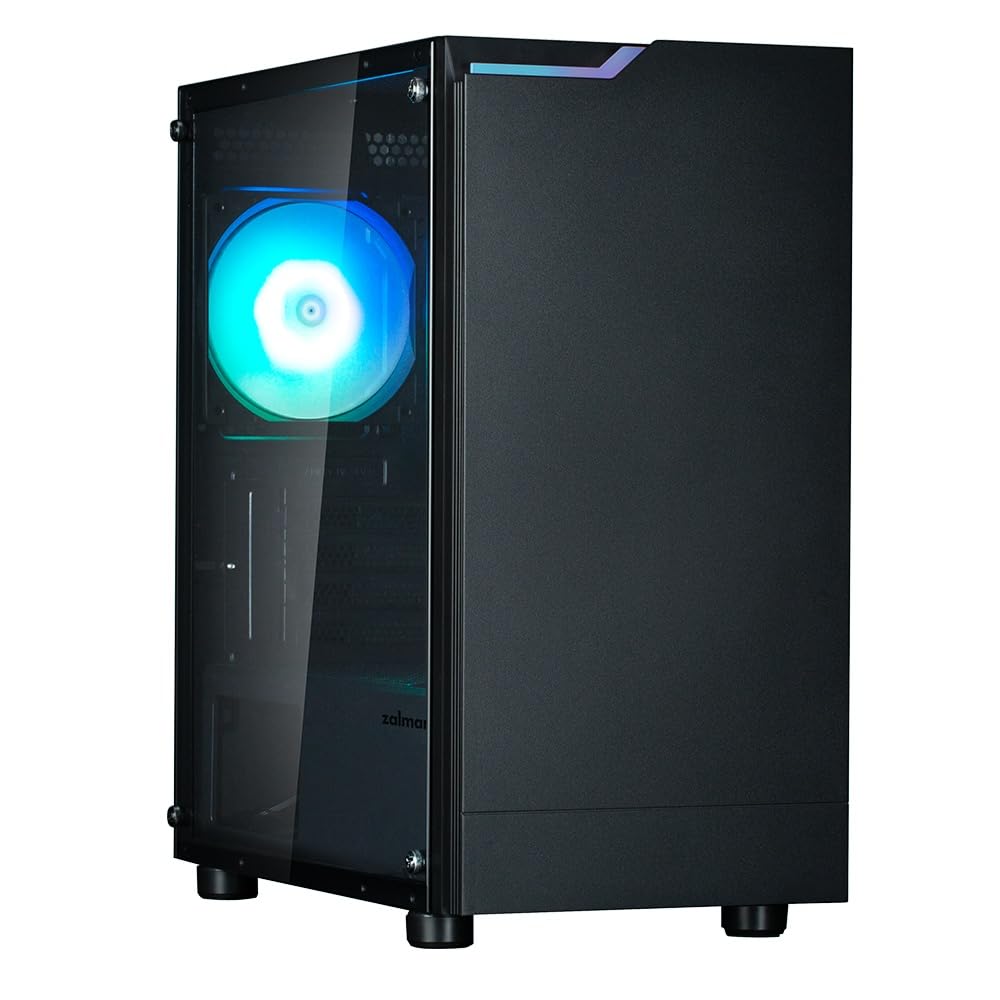 ZALMAN T4 PLUS Black microATX Mini Tower PC Case Black CS9072