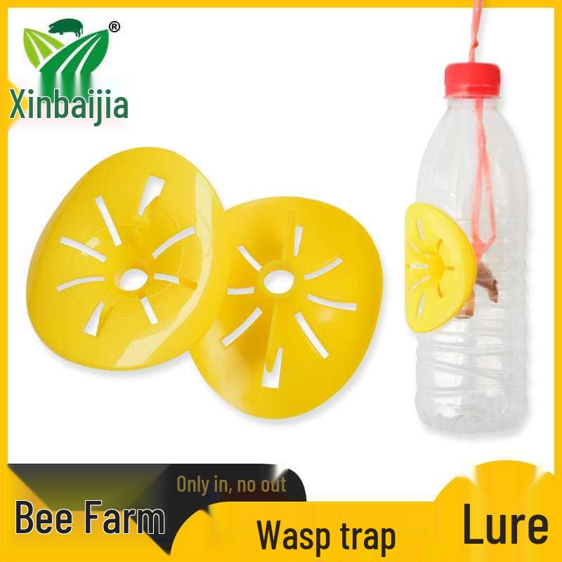 Wasp Trap Tool: Plastic Collector for Catching Wasps and Hornets, Protects Honeybees at Bee Farms