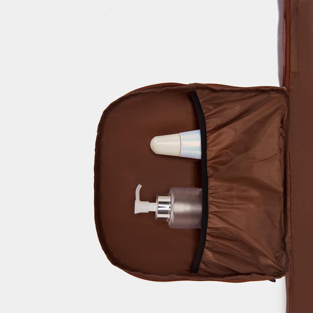 Travel Convenient Portable Garment Bag Large PU Leather Luggage Bag