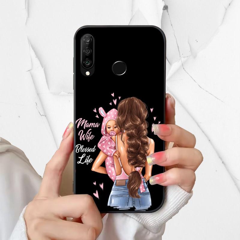 Phone Cover For Huawei P30 Lite Silicone Case MAR-LX1A Fashion Painted Shockproof Soft Fundas For Huawei Nova 4e Coque P30Lite