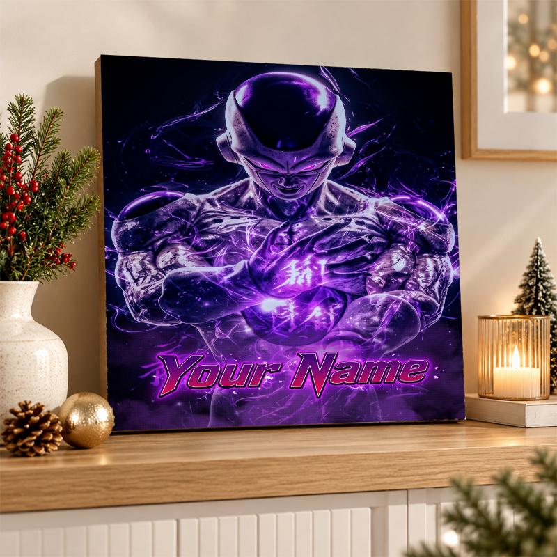 Frieza Custom Name Diamond Painting Personalized 5D Full Drill DIY Diamond Art Home Decor