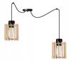 MODERN WOODEN LED CEILING HANGING LAMP
