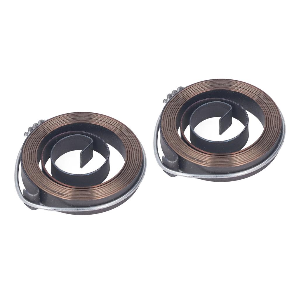 2 Stück Bohrmaschinen Rückholfeder Metall Rückstoß Vorschub Pinole Spule Ersatz Tischbohrmaschinen Zubehör