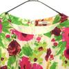 Unused PLATINE Floral Short Sleeve One Piece 38 Women Used