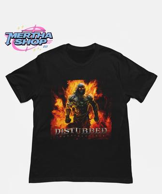 Disturbed T-Shirt - Metal Music Shirt - Indestructible Album - The Sickness Tee - Gift Merch - Unisex Rocker Clothing