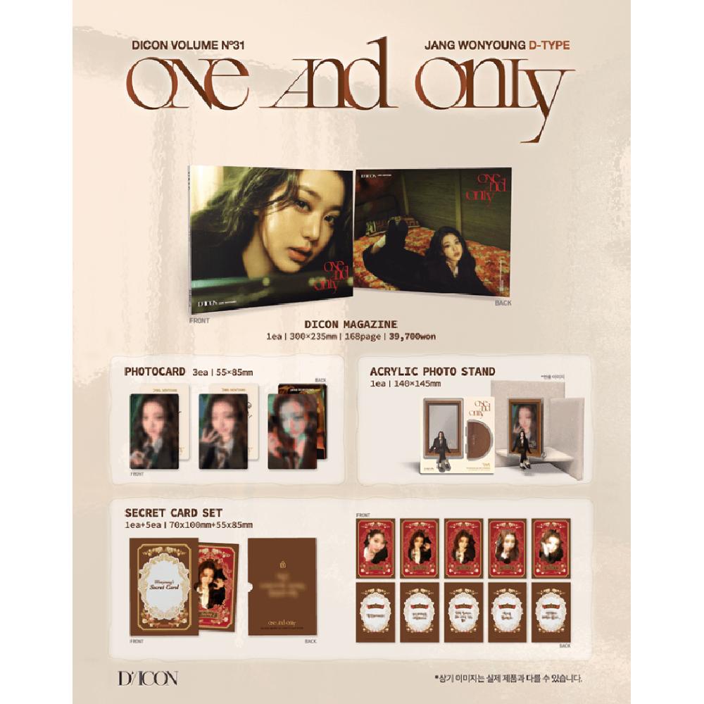 Vorbestellung IVE DICON Band Nr. 31 JANG WONYOUNG & Weverse POB