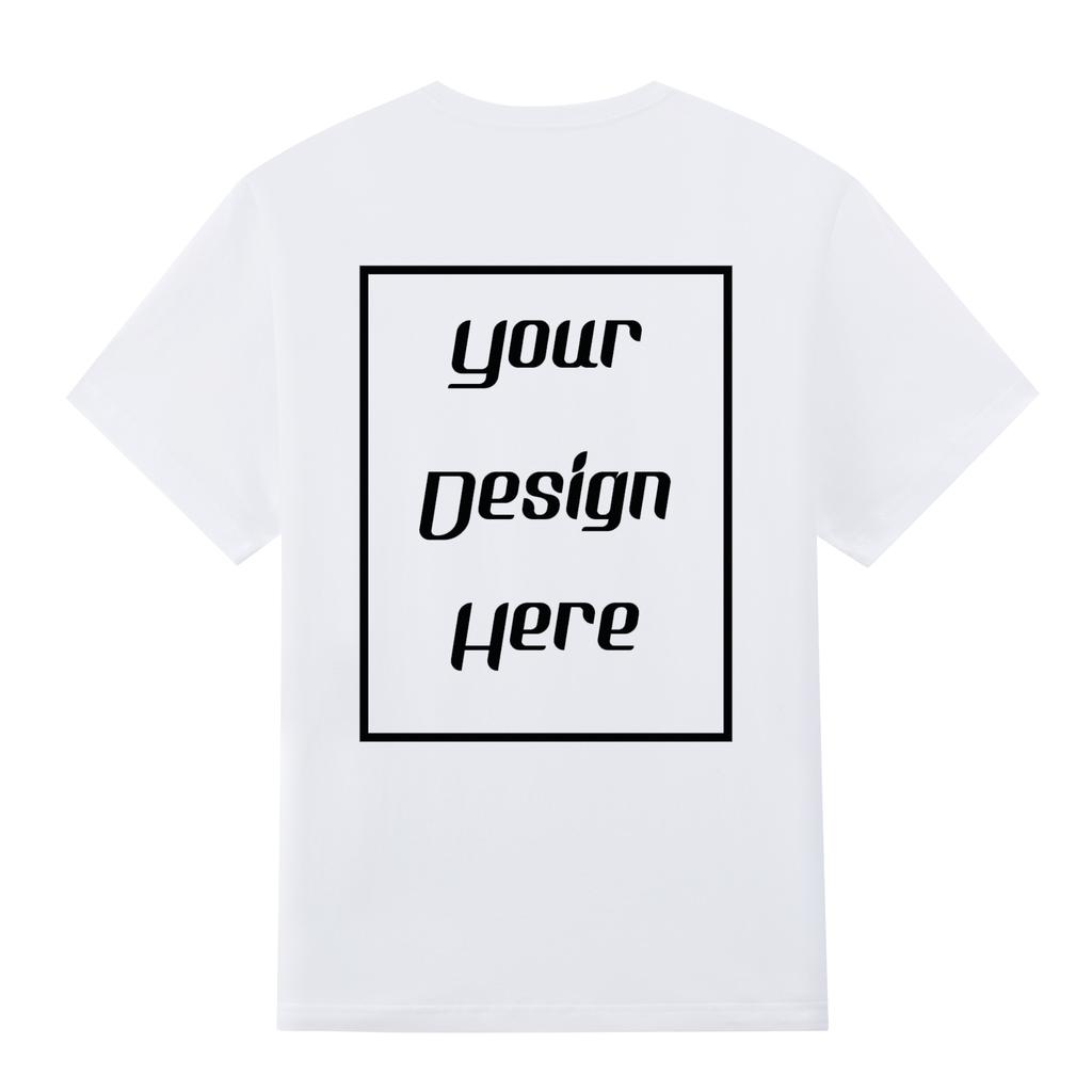 Streetwear Customized Pattern Print T-Shirt Harajuku Casual O Neck Short Sleeves Men Women Cotton T-Shirt