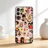 M-Monchhichi Phone Case For Samsung S26,S25,24,23,22,30,21,10,9,Ultra,Plus,Lite,FE Soft Black Case