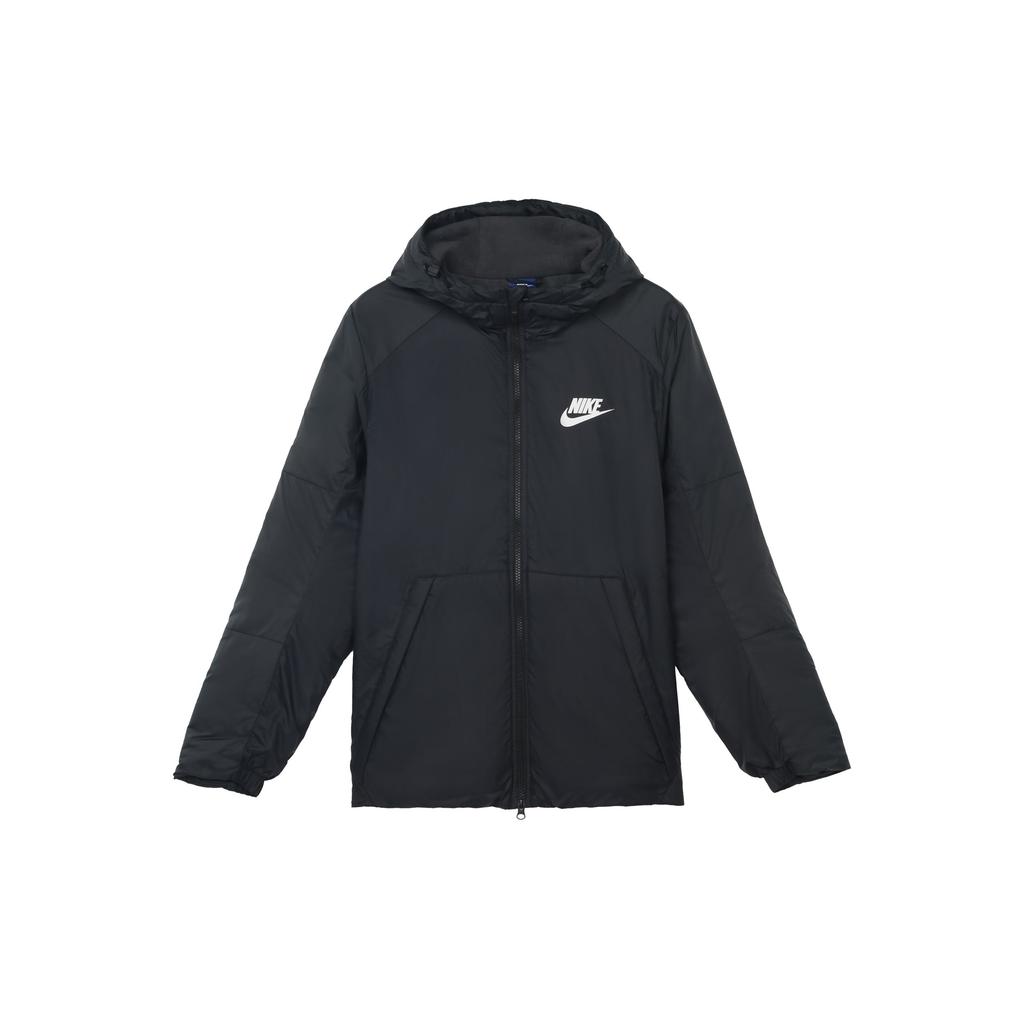 Nike Sportswear Hooded Padded Jacket Men Black AJ7957-010