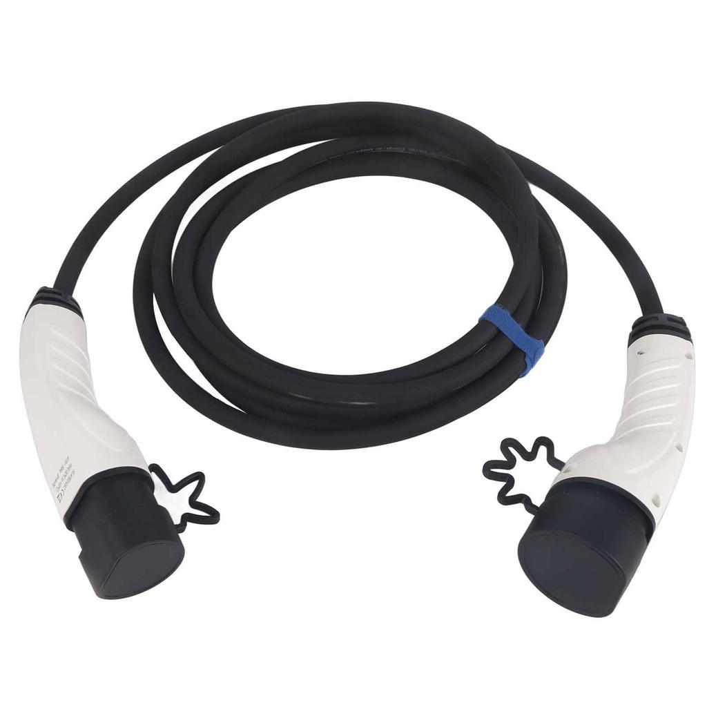 EV Charging Cable 415V Type 2 To Type 2 5 Meters Electric Car Charging Plug 3 Phase IEC 62196‑2 Replacement for Tesla