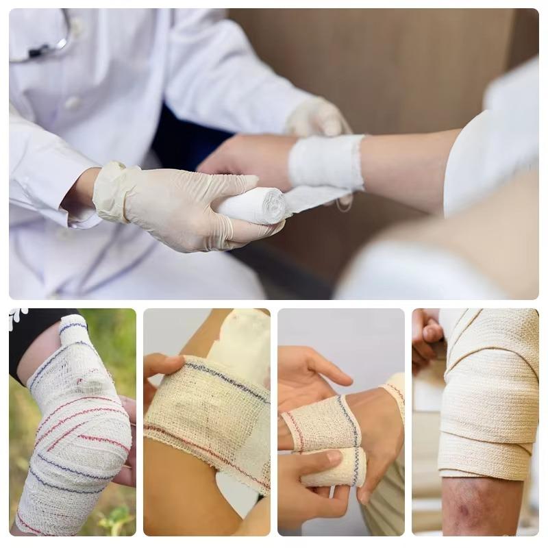 Elastic Bandage Stretchable Gauze for Wound Dressing Outdoor Emergency Care Exercise Knee Joint Protection Sports Tape