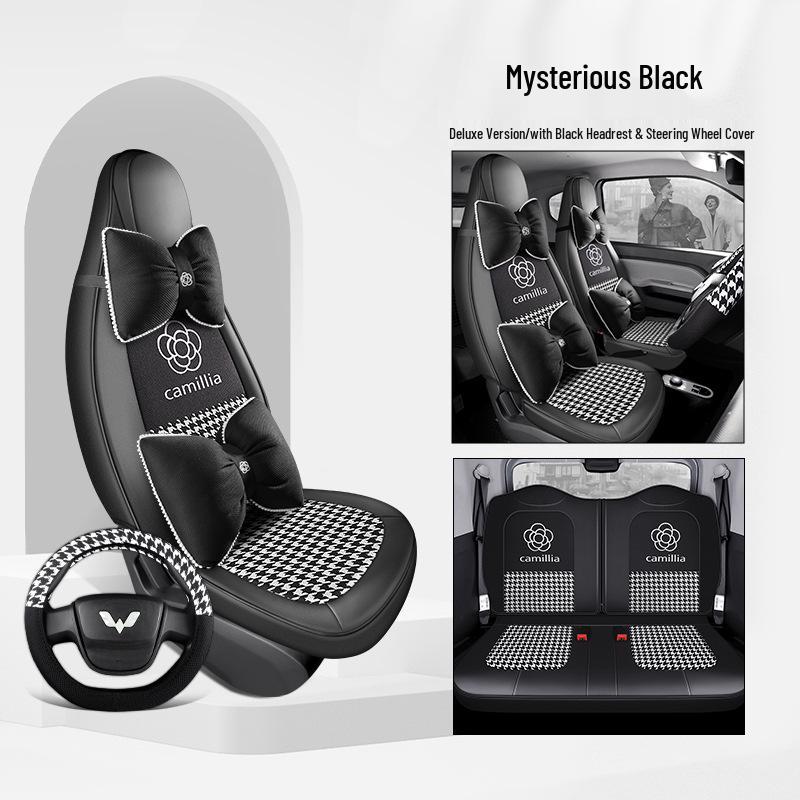 NNGY Car Seat Cushion: Perfect Fit for Wuling Hongguang MINIEV - All-Season Sports Cover.