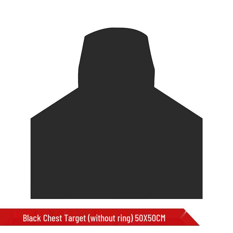 

Black Training Target Paper (100 Sheets)