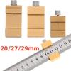 1PC Metal Carpenter Carpentry Square Woodworking Tools Carpentry Steel Ruler Positioning Limit Block Measuring Marking Gauge