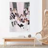Korea Kpop Band LLoona Kpop Tapestry Microfiber Wall Hanging For Bedroom Living Room Decor Outdoor Festival Bar Background