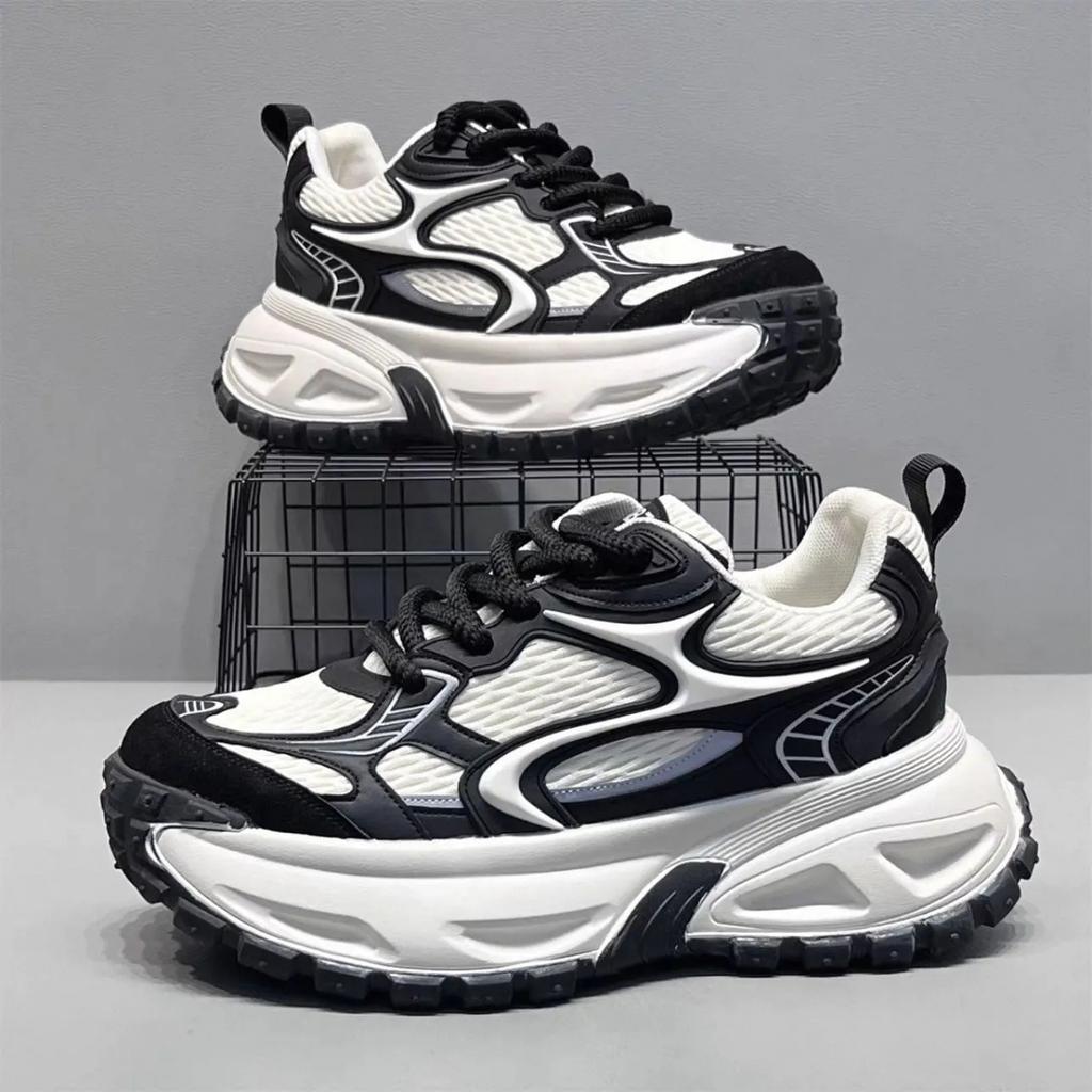 Men's shoes casual sports shoes platform dad shoes spring and autumn models