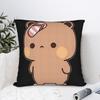 Cute Dudu Was Threw Flip-Flops By Bubu Since He Teases Bubu Pillow Case Pillow Cover Print Pillowcases For Sofa Home Decoration