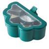 4 in 1 Seasoning Box with Spoon Spice Jar Multi Compartment Salt Pepper Spice Jars Pots Kitchen Accessories Condiment Container