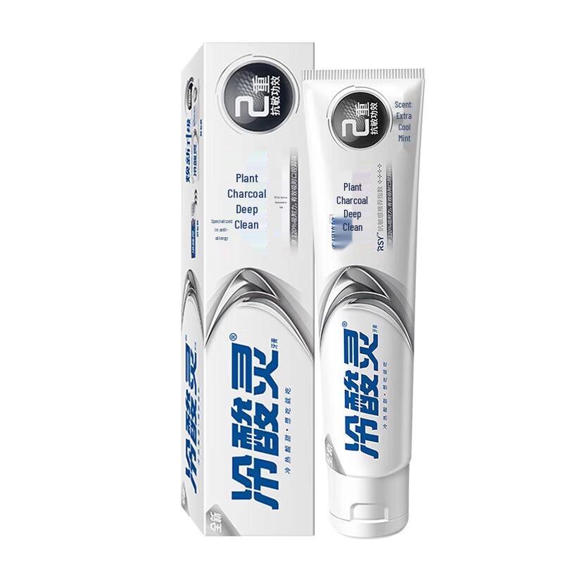 

Leng Suan Ling Plant Charcoal Deep Clean Anti-Sensitivity Toothpaste