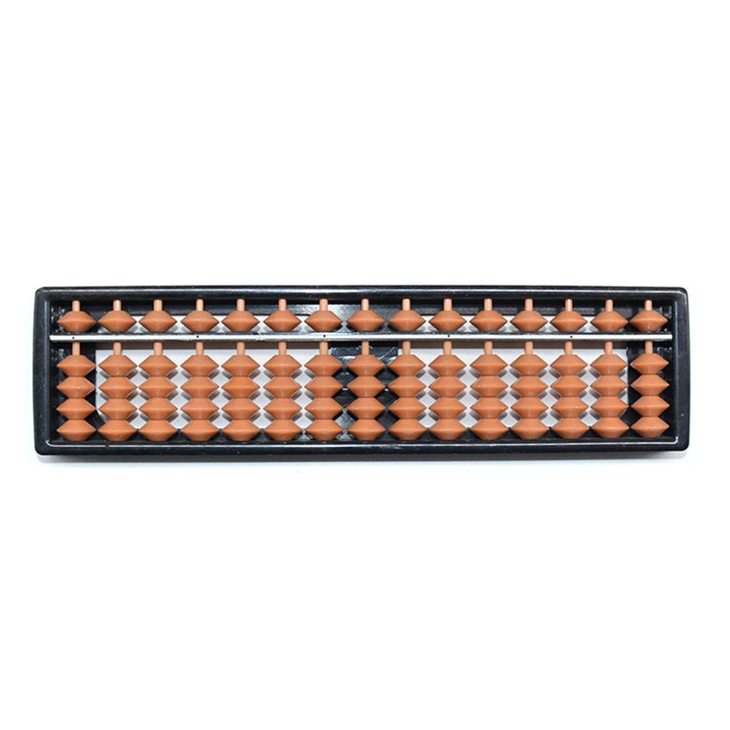 Sıfırlama Düğmeli Profesyonel Abaküs Kaymaz Kauçuk Ayaklar Öğrenciler Öğretmenler Matematik Dersleri için Çince Abaküs Hesap Makinesi