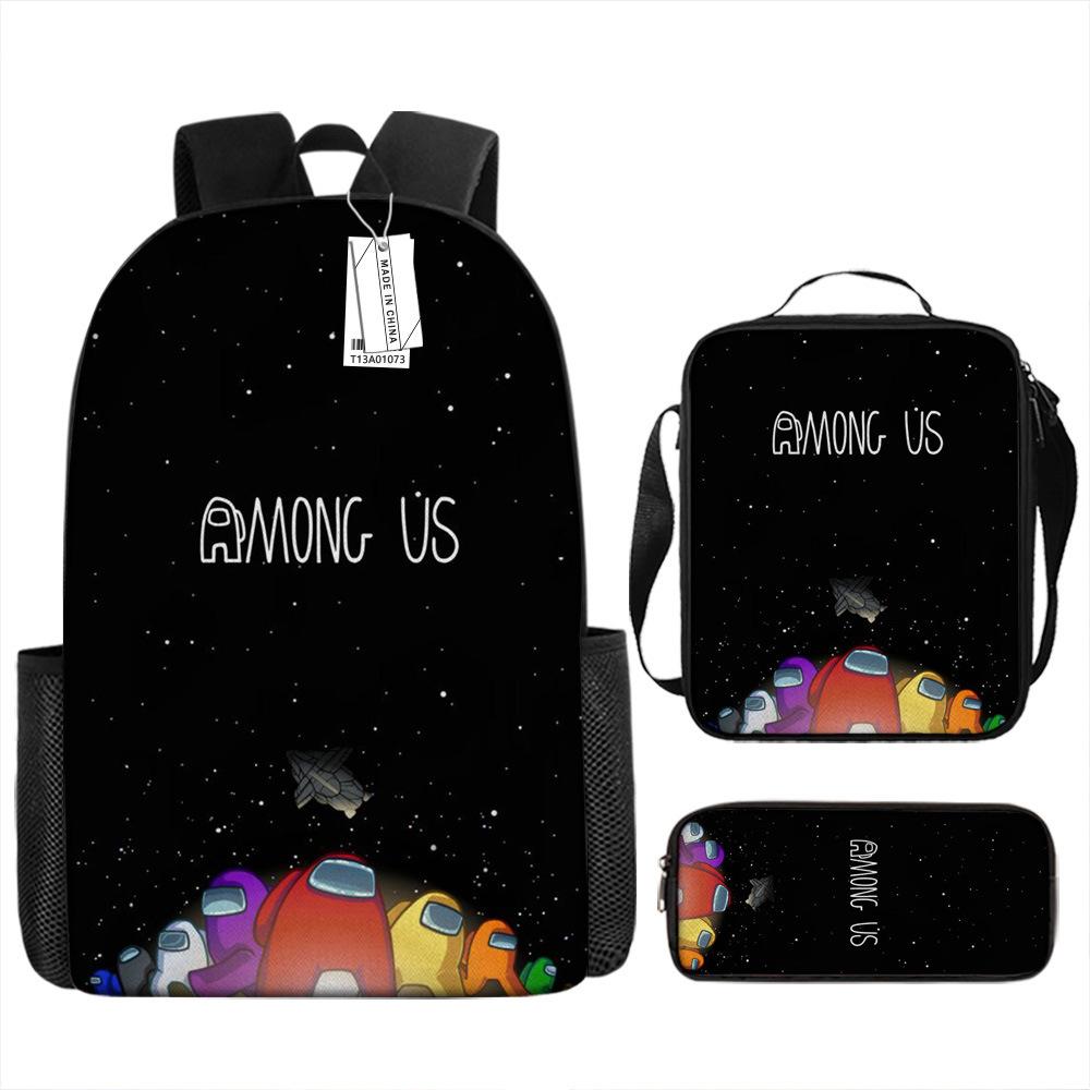 Our Middle School Student Schoolbag Cartoon Schoolbag Children's Backpack Satchel Animation