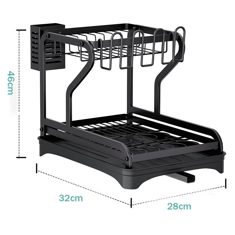 Nordic Foldable Wall-Mounted Dish Drying Rack