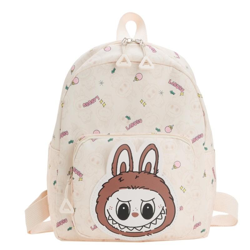 Trendy Labub Children's Backpack Stylish And Versatile Outdoor Daypack For Kids Aged 3-6