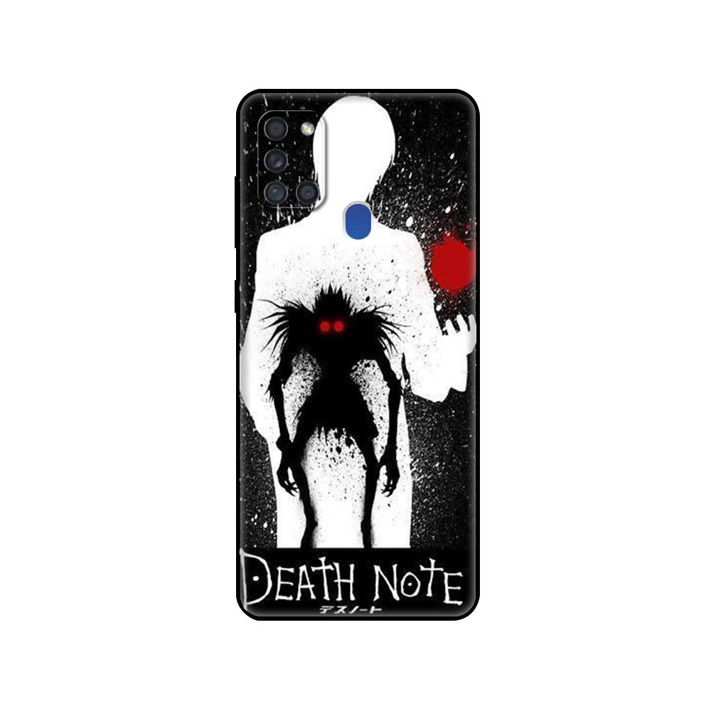 

Черный чехол из ТПУ для Samsung Galaxy A50 50S A30S A10 A01 A11 A21S A31 A41 A51 A71 M21 M30S S10 LITE Чехол Японское аниме Samsung A01