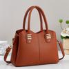 Trendy Women's New Handbag Large Capacity Casual Tote Bag with Zipper Square Shoulder Bags High Quality Trend Ladies Hand Bags