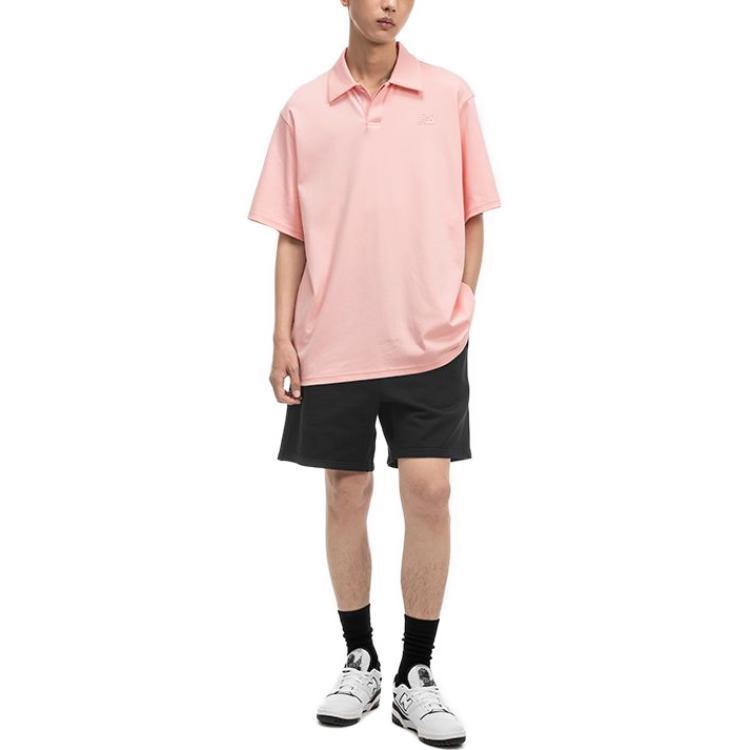 New Balance X Nice Rice SS23 Polo T-Shirt Asia Sizing 'Pink' Men's 5FD27041-PK