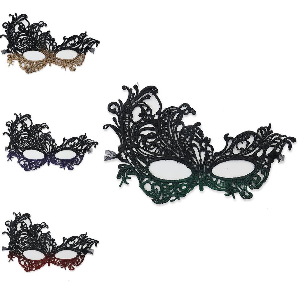 Princess Lace Phoenix Mask With Glitter And Gradient Colors For Halloween Costume Party